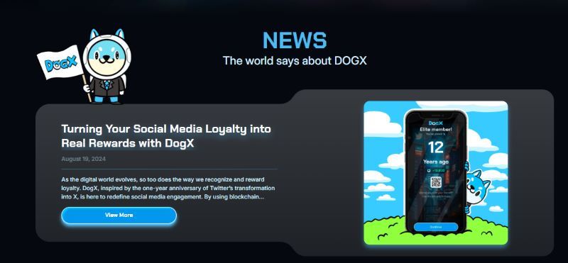 DogX – Nền tảng Web3 kết nối Twitter và Blockchain