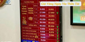 Giá Vàng Ngày Vía Thần Tài