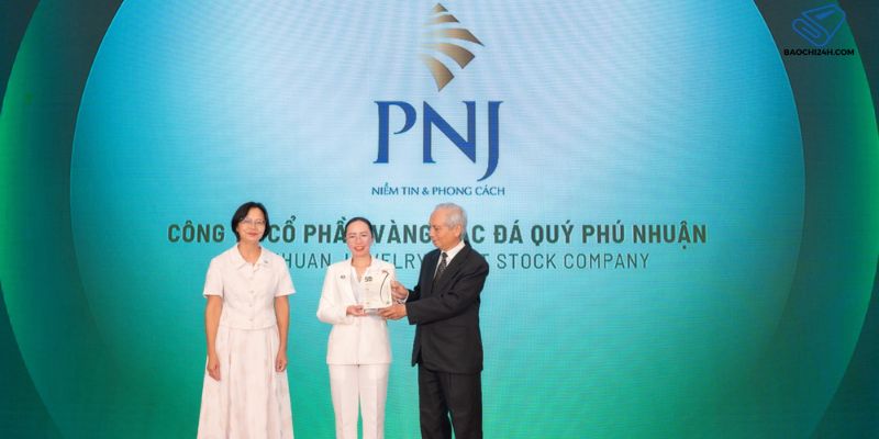 PNJ Được Vinh Danh "Doanh Nghiệp Xanh TP.HCM 2024