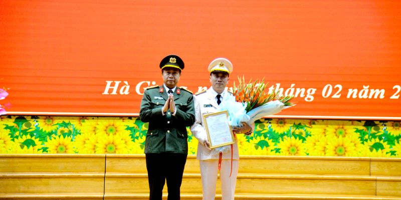 Công bố Quyết định Bổ nhiệm Phó Giám đốc Công an tỉnh Hà Giang